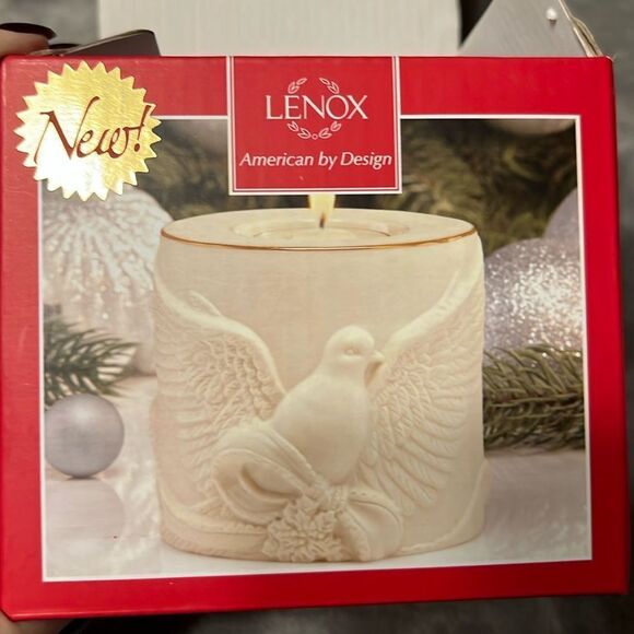 Lenox Dove Votive Candle Holder - Picture 1 of 5
